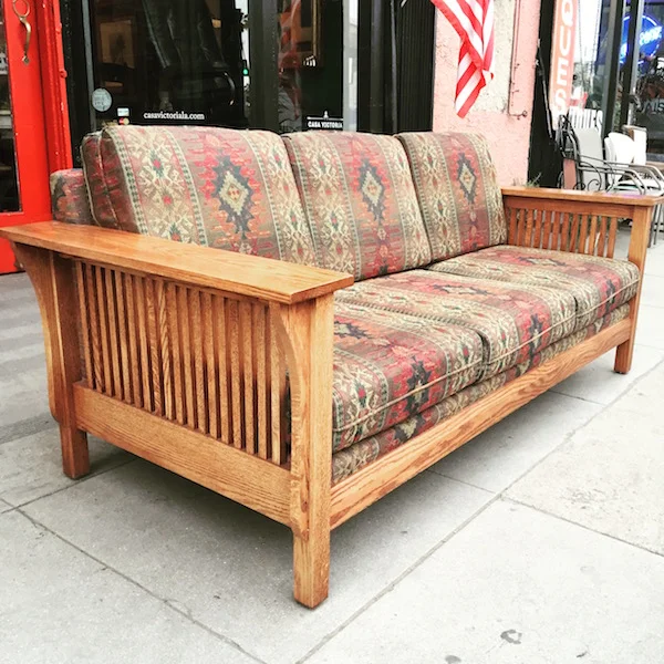 Mission style furniture sofa outlet